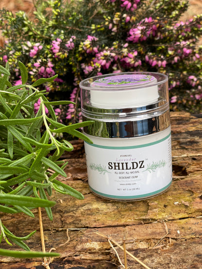 Long-lasting SHILDZ Lavender Deodorant Cream 🌿 Aluminum  and Paraben Free  🚫