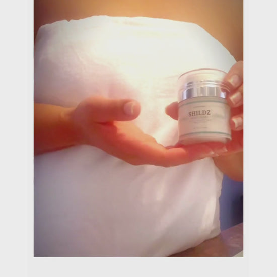 All Natural Deodorant application. Apply cream to skin surfaces/ folds where odor occurs.